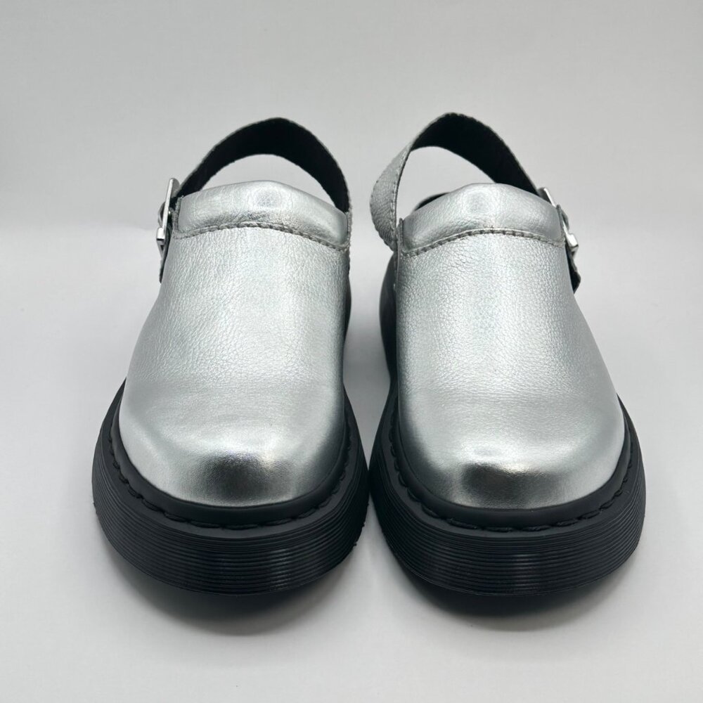 Women's Dr. Marten's Laketen Size 9 Metallic Leather Sling Back Shoes - Picture 3 of 10